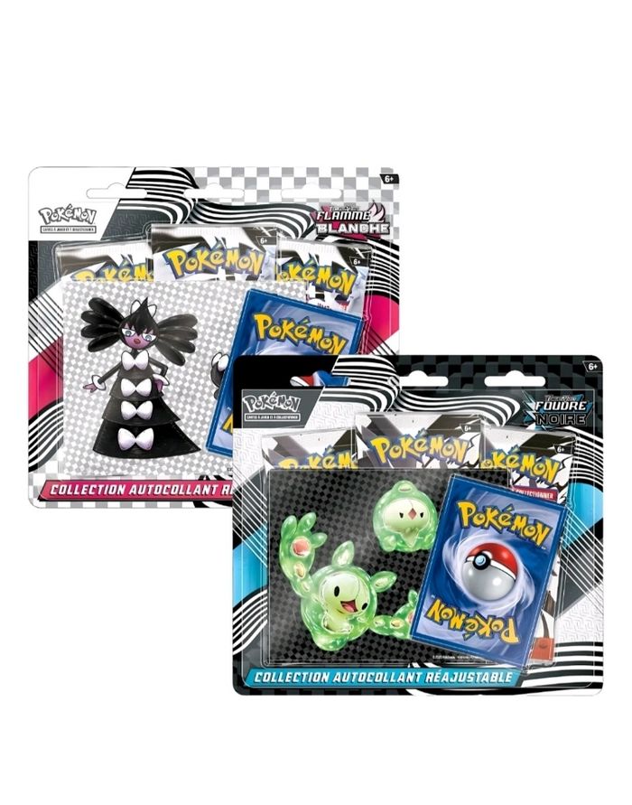 Tripack Flamme Blanche + Tripack Foudre Noire