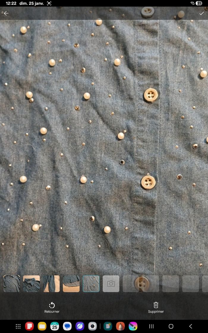 Chemise jean 10 ans GF77 - photo numéro 5