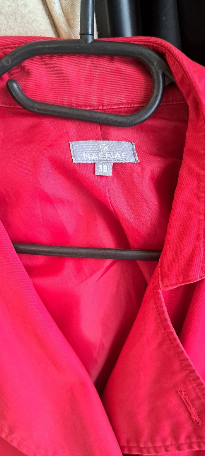 Trench rouge - photo numéro 3