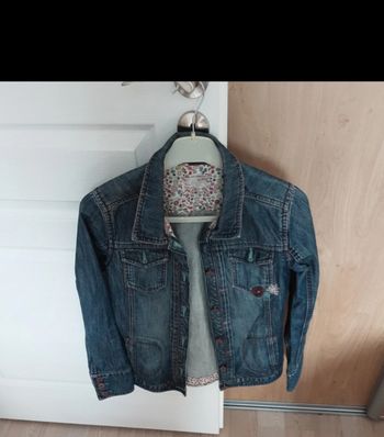 Blouson en jean fille