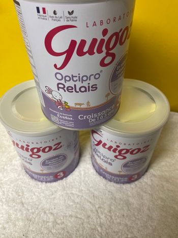 Lot de 3 boites de lait « Guigoz »3