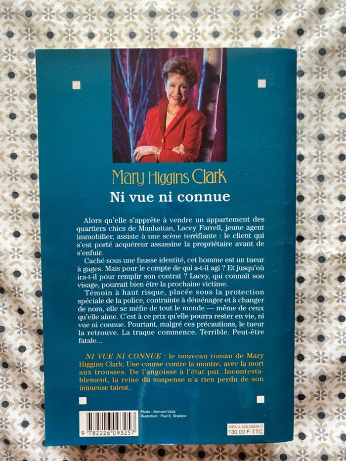 Ni vue ni connue de Mary Higgins Clark - photo numéro 2