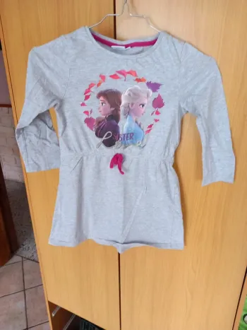 🚼chemise de nuit coton 6ans Disney reine des neiges
