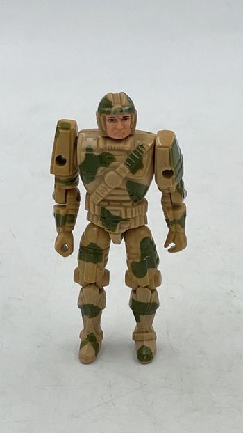 Figurine Captain Power Tank Ellis Action figure 1986 Leg Mattel