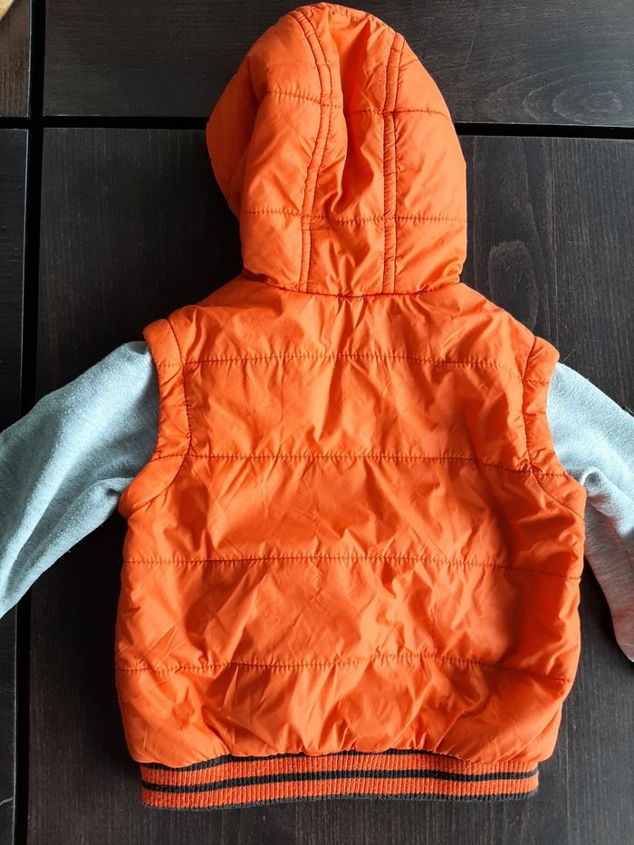 Veste doudoune avec manches pull - photo numéro 4