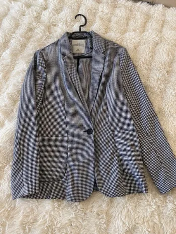 Blazer motif pied de poule taille 36