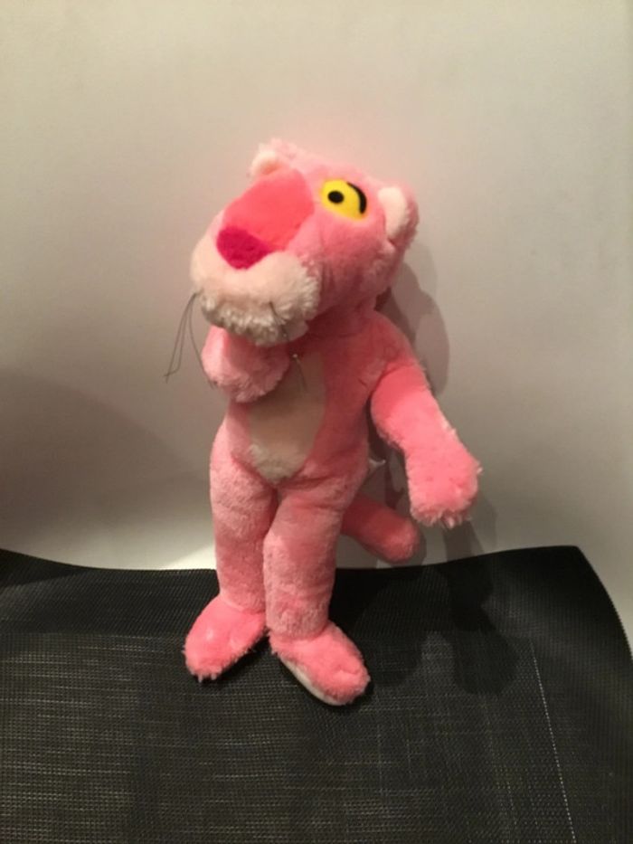 Peluche la panthère rose pink panther 27cm vintage 89 en bon état
