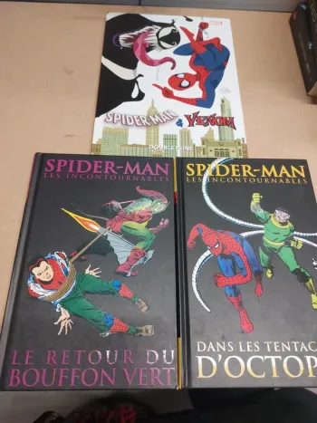 Lot de livres spider-man