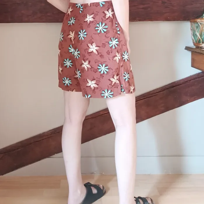 Short jupe marron - photo numéro 3