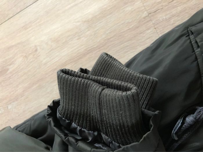 Manteau chaud long kaki Mango XS - photo numéro 8