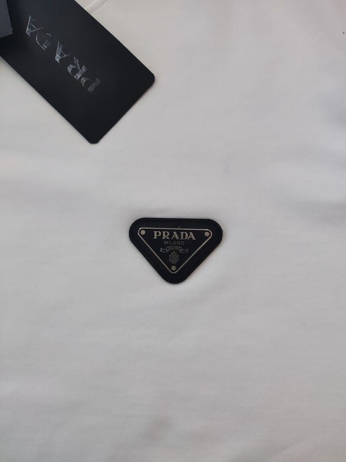 Sweat-shirt Prada blanc neuf taille S - photo numéro 2