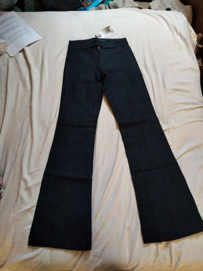 Pantalon jean pattes d'éléphant School Rag taille S