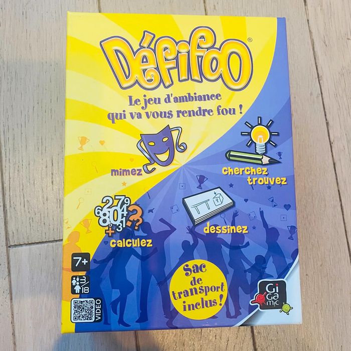 Jeu défifoo des 7 ans