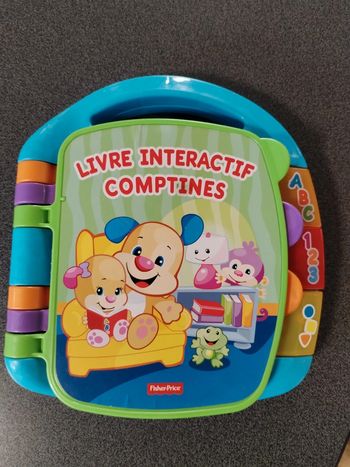 Livre interactif comptine