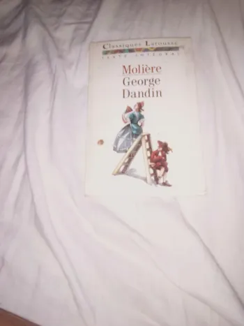 Livre Molière. Georges dandin