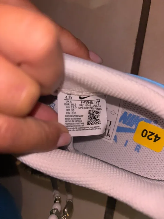 Nike Air force 1 P.36,5 Neuves unisex - photo numéro 7