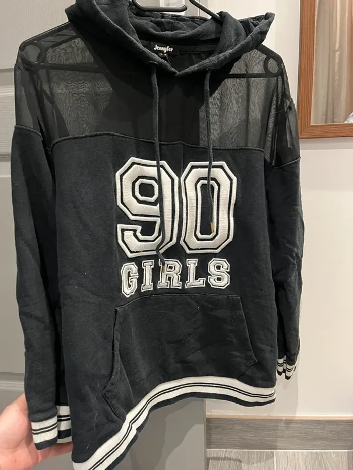 Pull à capuche