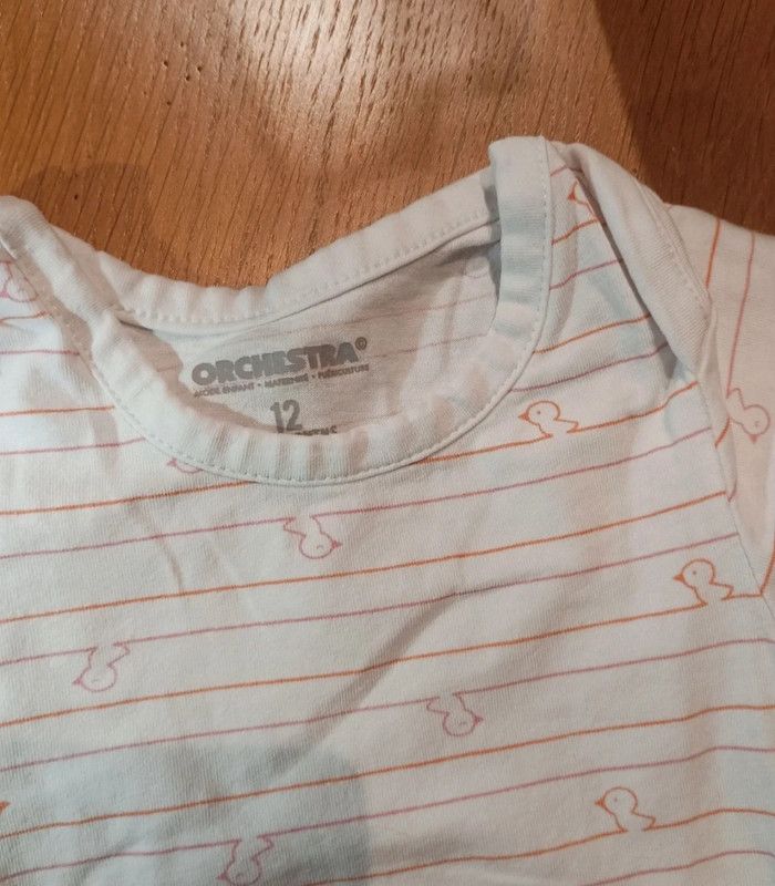 Lot de 2 body Orchestra taille 1 an en très bon état - photo numéro 2