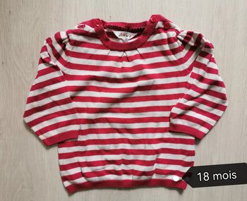 Pull fille 18 mois