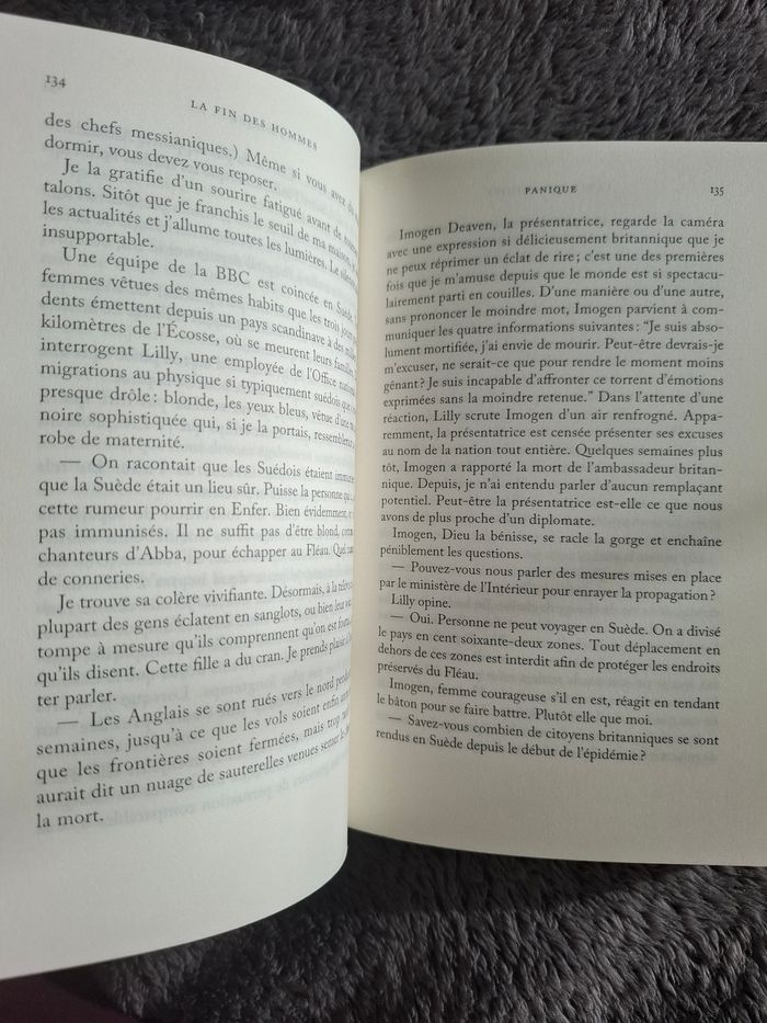 Roman La fin des hommes de Christina Sweenay en très bon état - photo numéro 3