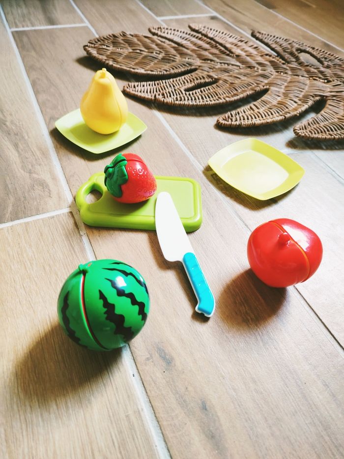 🍓Jeu d'imitation - Dinette Set de Fruits à Découper en Plastique - - photo numéro 2