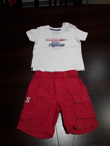 Ensemble tee-shirt + short
