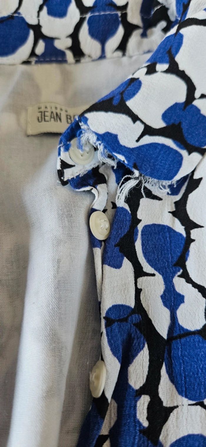 Robe classique à manches longues, blanche/bleue/noire, Jean Bourget, 6 ans - photo numéro 8