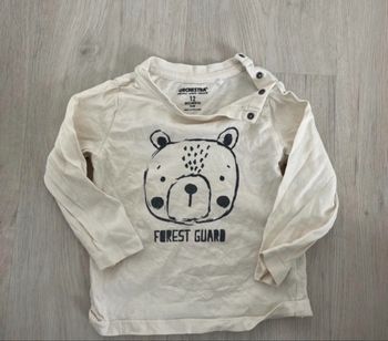 T-shirt manche longue garçon 74 cm
