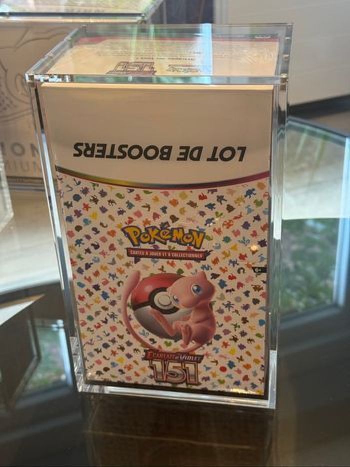 6 protections aimantées en acrylique pour Display Bundle Pokémon