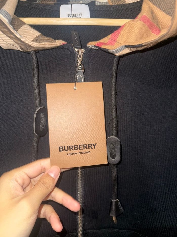 Veste burberry zippé - photo numéro 5