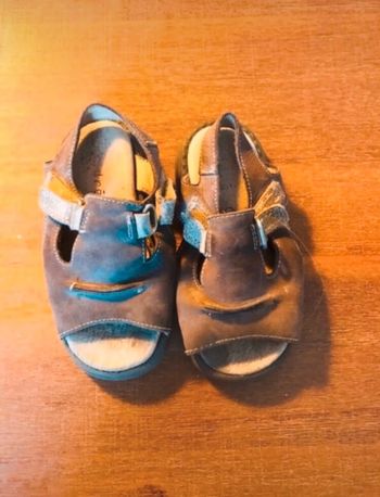 Sandale de marque André pour garçon en cuir