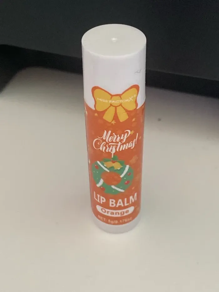 Baume à lèvres hydratant parfum orange