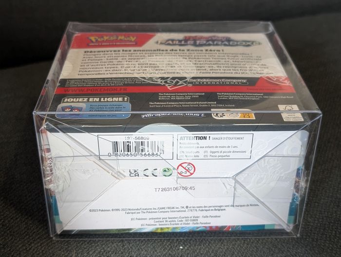 Display Pokémon Faille Paradoxe EV04 Fr Scellée sous Protection - photo numéro 5