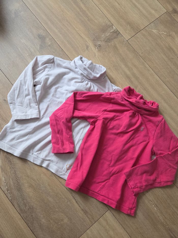Lot Tee-shirt col roulé