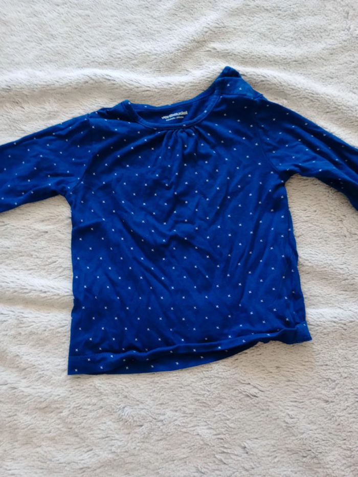 Ensemble fille 12mois short et haut c46 - photo numéro 3