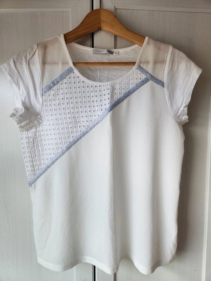 🌸NEUF tshirt brodé 36/S🌸 - photo numéro 3