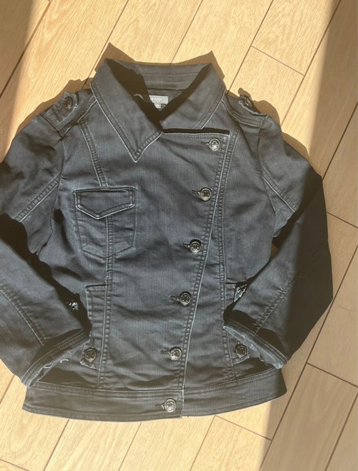 Veste près du corps cintrée asymétrique vintage - photo numéro 10