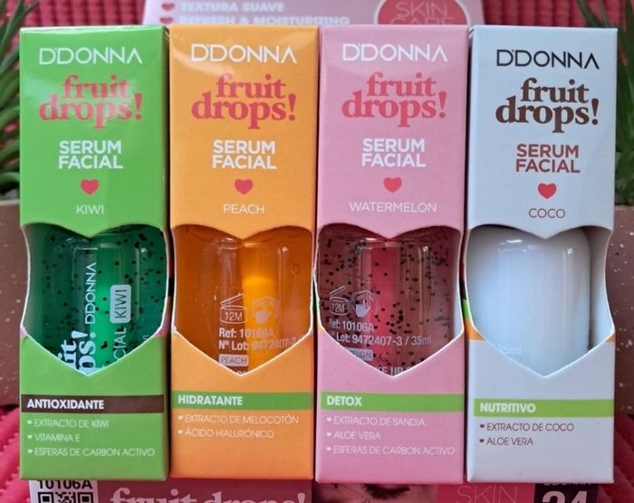 Sérum Fruits Drops Skincare collection D'Donna a la COCO