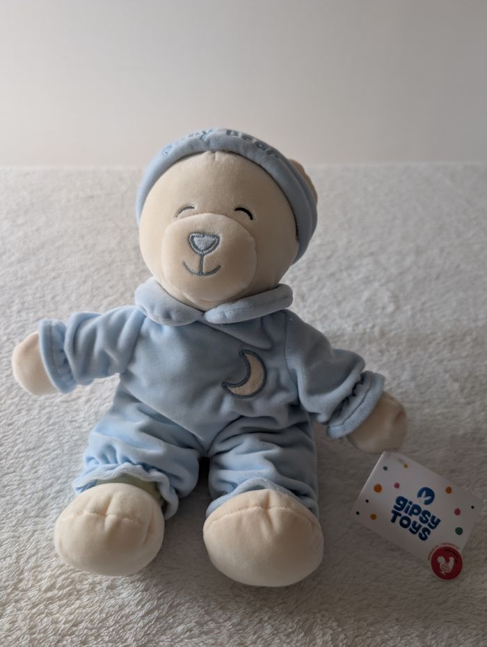Peluche Ours Bleu Clair