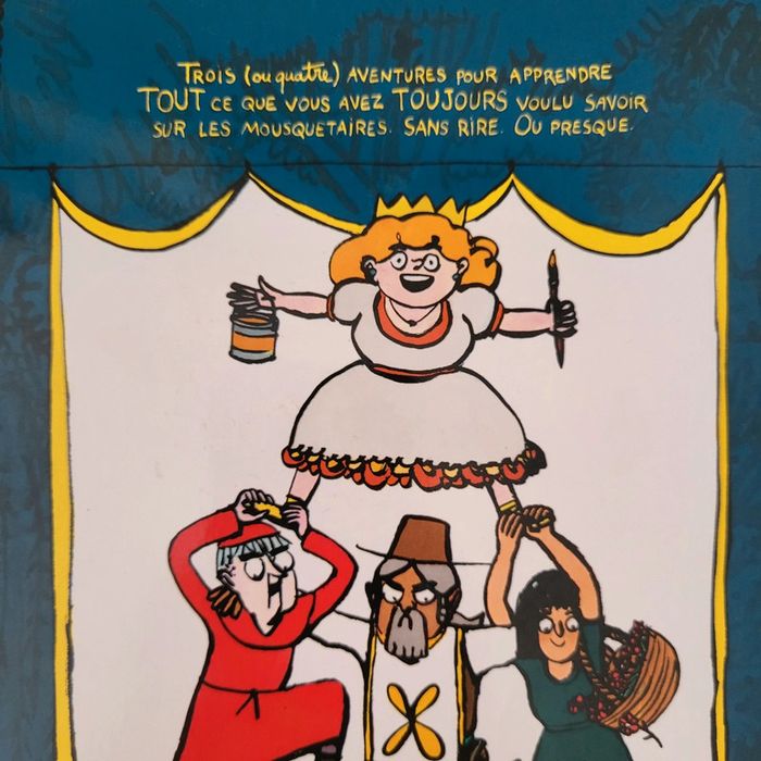 École des Loisirs-Trois ou quatre histoires de mousquetaires - photo numéro 2