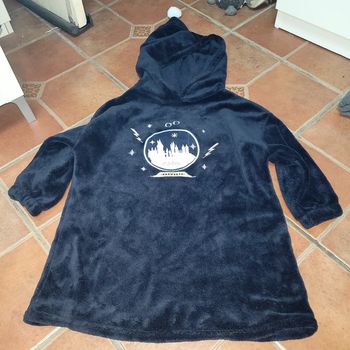 Poncho Harry Potter à capuche 7/8 ans