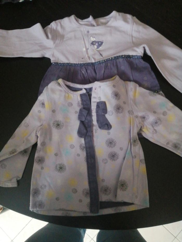 Ensemble Tee shirt et gilet Orchestra 9 mois - photo numéro 2