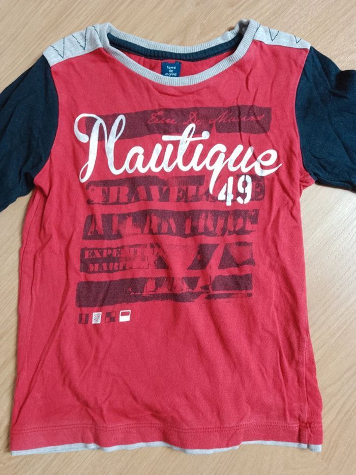 T-shirt garçon 6 ans Terre de Marins - photo numéro 2