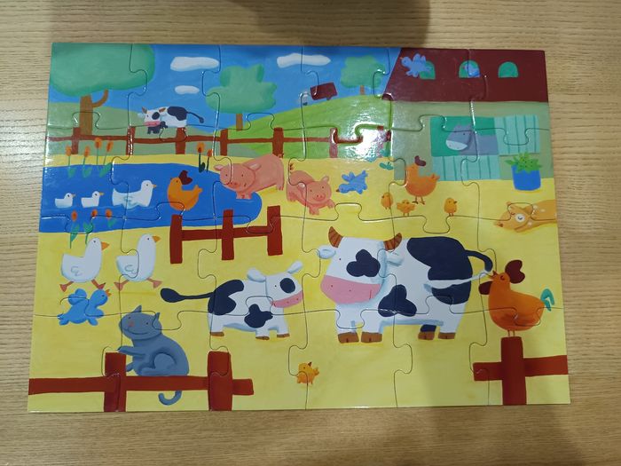 Puzzle DJECO de la ferme 3+ - photo numéro 2