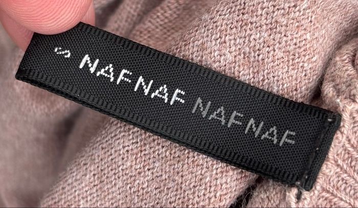🌸 Robe en maille fine rose poudré – Naf Naf – Taille 36 - photo numéro 5