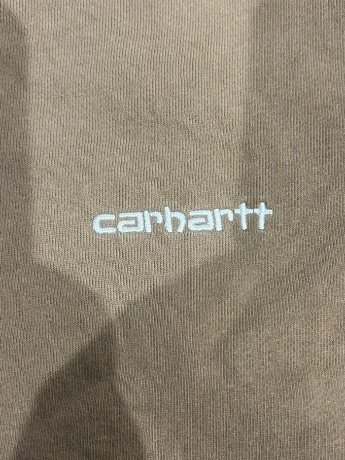 carhartt sweat marron taille L - photo numéro 2
