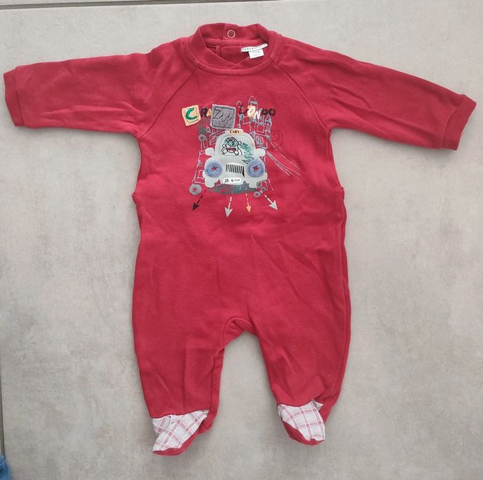 Lot de 4 pyjamas garçon - 3 mois - photo numéro 9