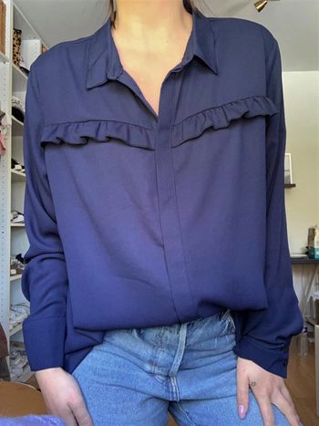 JBC blouse bleu marine t.44 Neuve avec étiquette 34.99e