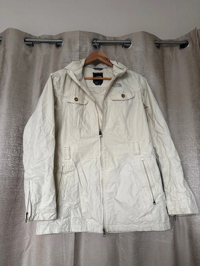 Veste imperméable The North Face beige – Femme – Taille L