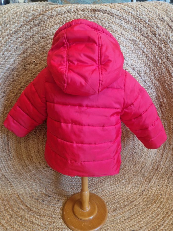 Manteau rose fille petit bateau 24 mois 86cm - photo numéro 4